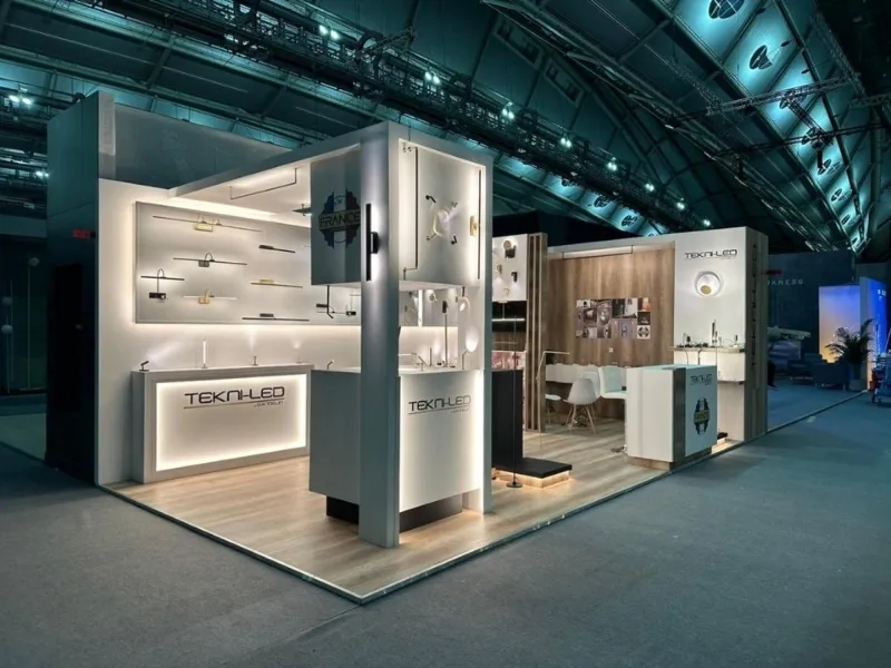 Exhibition stand builder